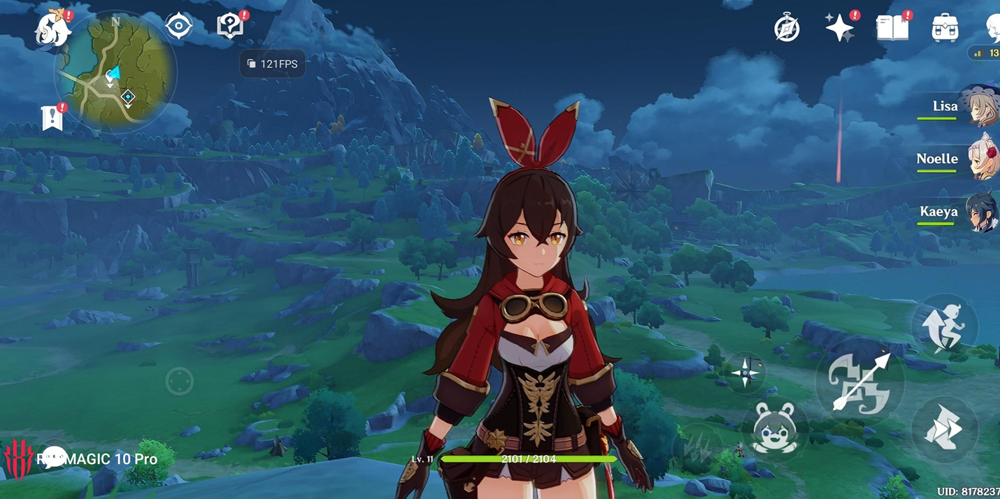 How Genshin Impact Dominates On the REDMAGIC 10 Pro