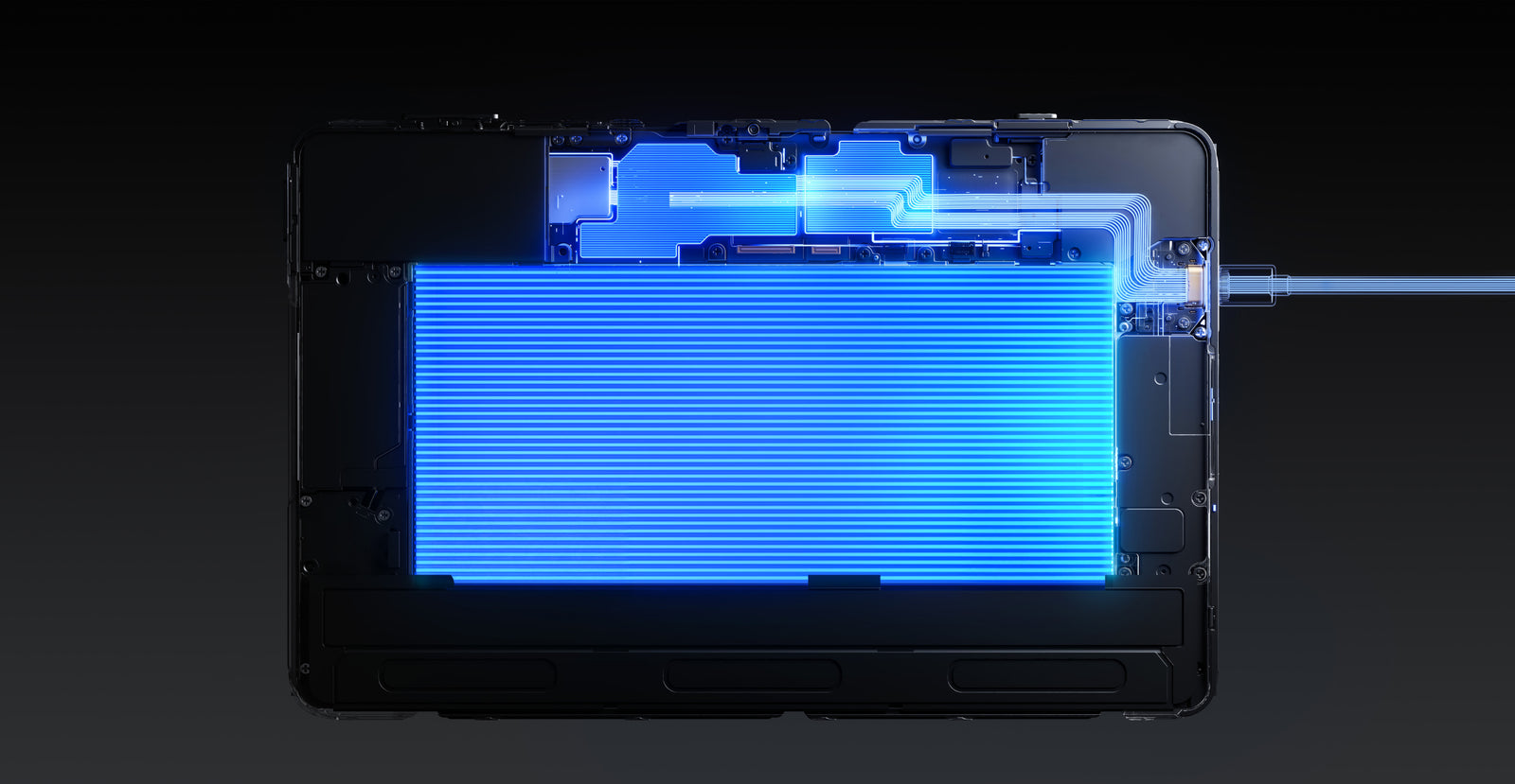 Stay in the game with fast charging that gets you a full battery in just 71 minutes while charge separation protects your battery health along the way.