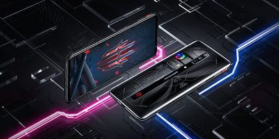 REDMAGIC 6S Pro Gaming smartphone with integrated fan and 165 Hz