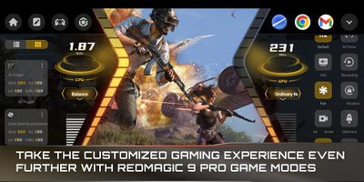 Take the Customized Gaming Experience Even Further with REDMAGIC 9 Pro Game Modes