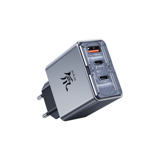 REDMAGIC DAO 80W 3-Port GaN Power Charger(EU Version) - REDMAGIC
