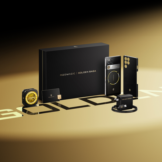 Paquete de edición limitada REDMAGIC 11 Pro Golden Saga