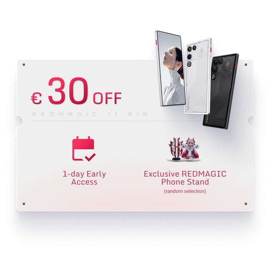 Vantaggi Early Bird del REDMAGIC 11 Air