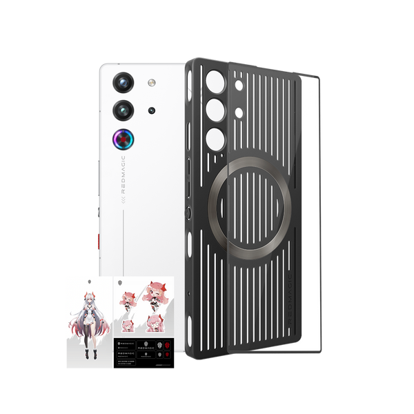 REDMAGIC 10 Pro with Screen Protector & Cooling Protective Case Bundle