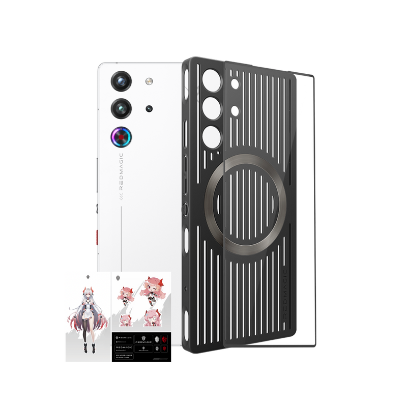 REDMAGIC 10 Pro with Screen Protector & Cooling Protective Case Bundle