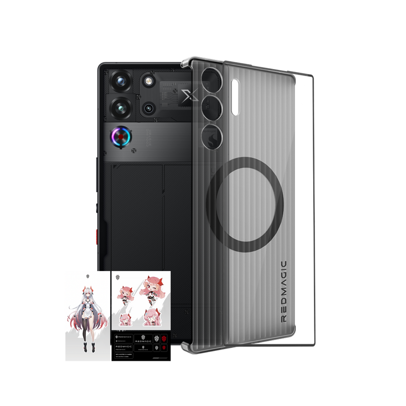 REDMAGIC 10 Pro with Screen Protector & Protective Case Bundle
